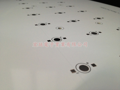 24W路灯铝基线路板覆铜材料 宏廷电子照明——您的铝基板厂家首选